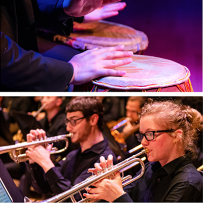 ksu music student performing