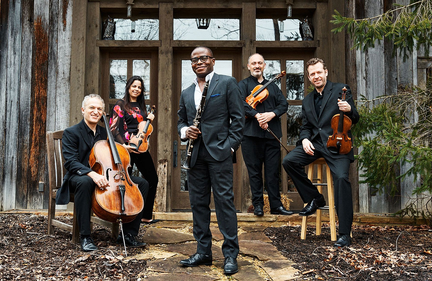 image of anthony mcgill and the pacifica quartet