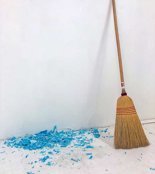 Blue and Broom