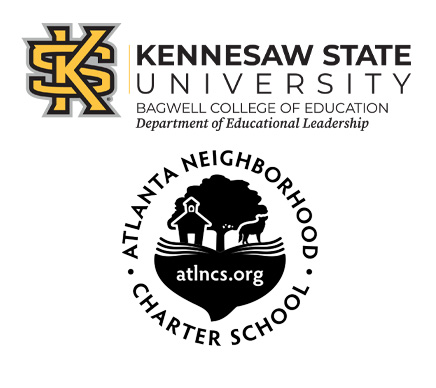 Atlanta Neighborhood Charter School (ANCS) and The Department of Educational Leadership at Kennesaw State University's Bagwell College of Education logos