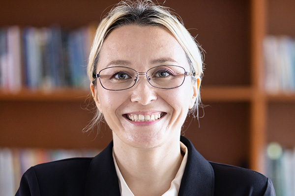 Smiling woman