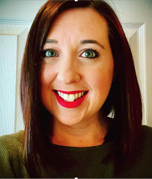 Headshot of Jamie Carberry, M.Ed. in Elementary and Early Childhood Education from the Bagwell College of Education.