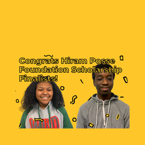 congrats hiram scholarship finalists