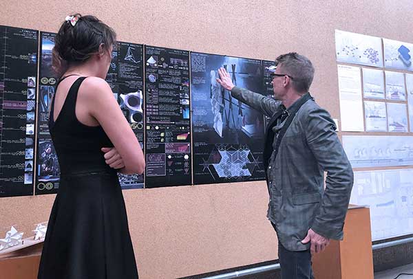 KSU Architecture Student, Karen Rios, Presents at UNCC