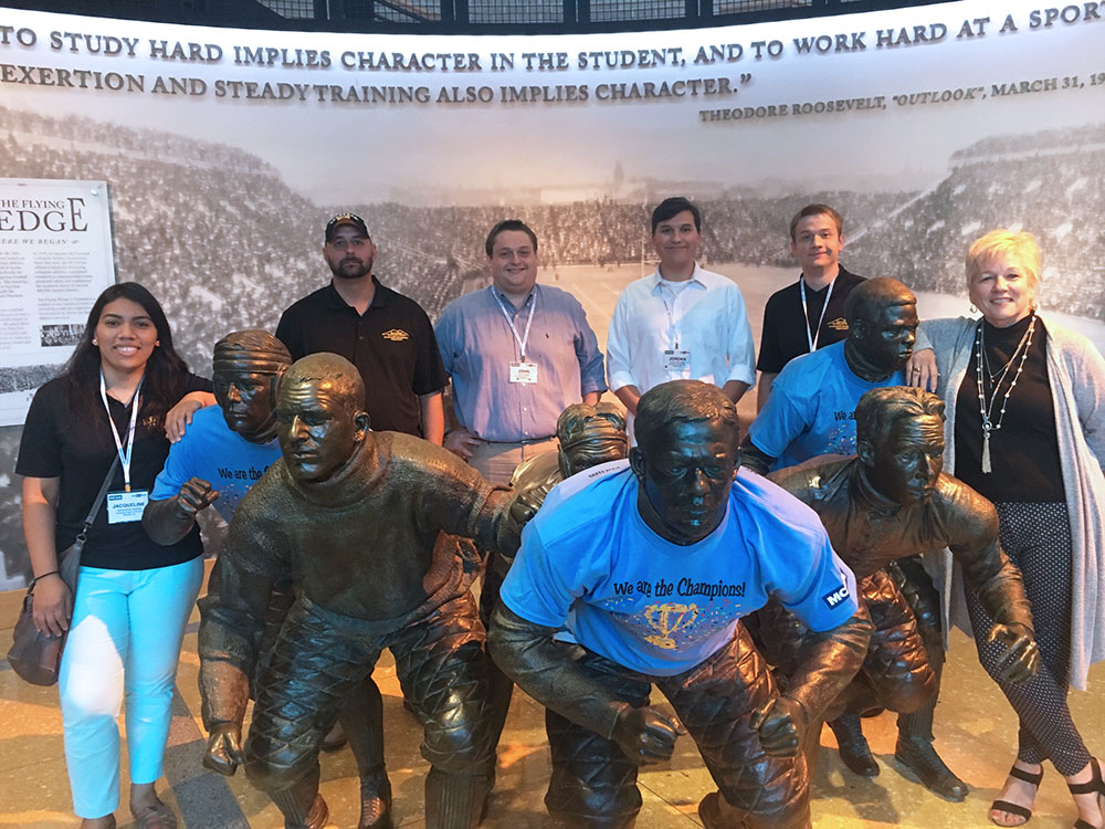 MCAA team attends the 2017 MCAA Great Futures Forum in preparation for national competition