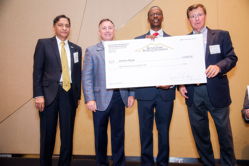 Construction management department raises $140,000 for scholarships, facility improvements