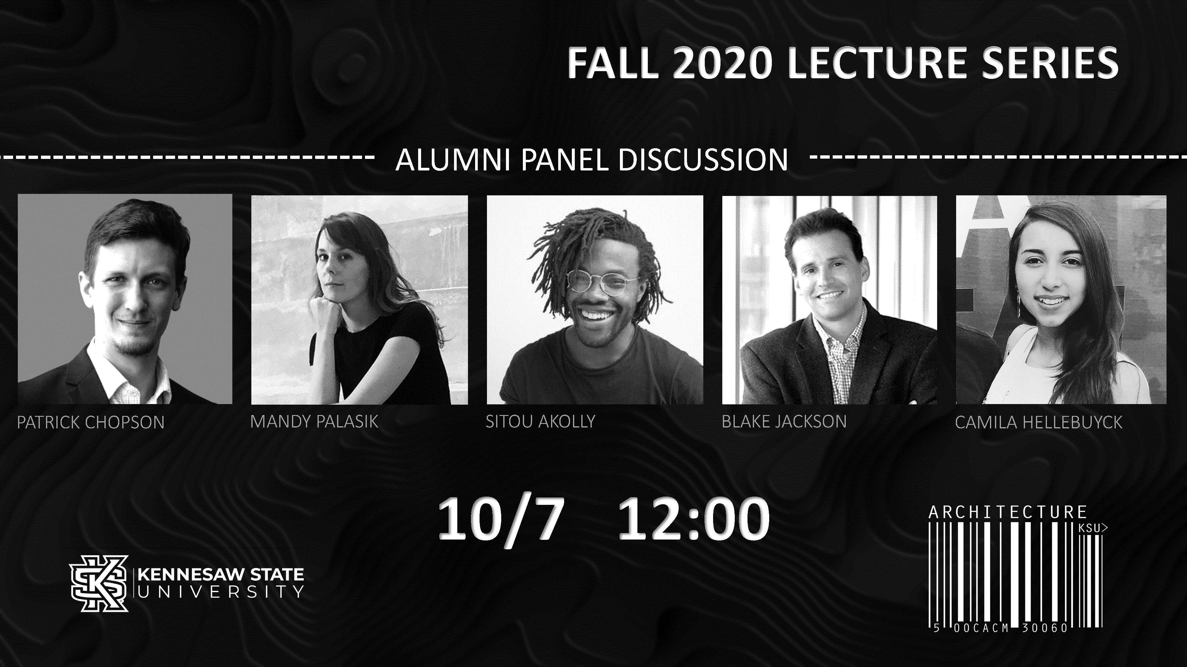 alumni pannel fall lecture series