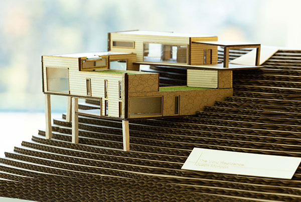 photo of architecture model