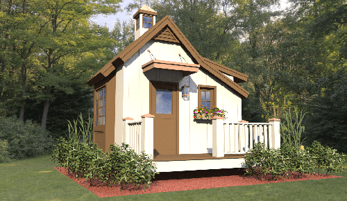 saltbox style playhouse photo