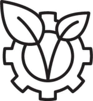 plant and cog wheel