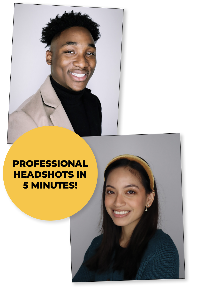 Professional Headshots in 5 Minutes!