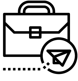 briefcase memo icon