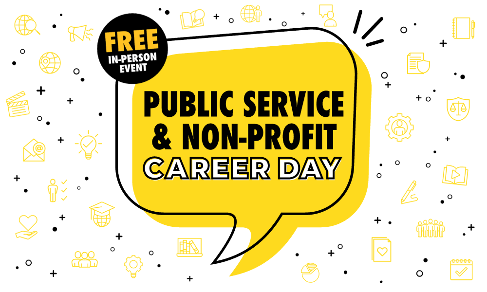 Public Service Non-Profit Career Day Header