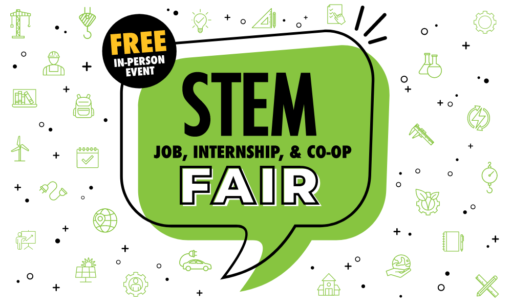 STEM job fair header