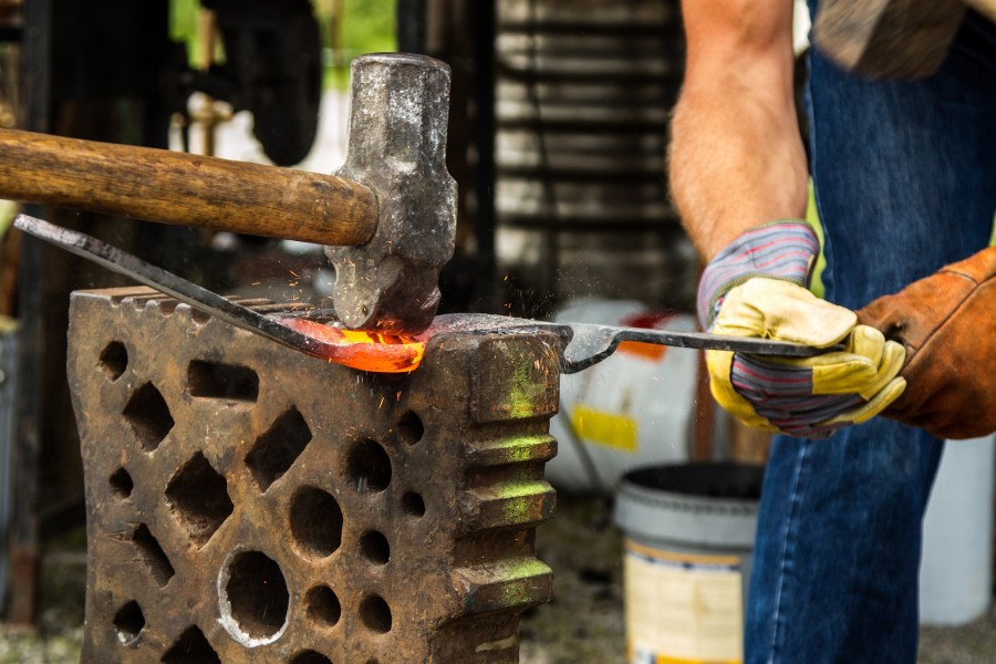 Apprenticeship under a highly experienced blacksmith