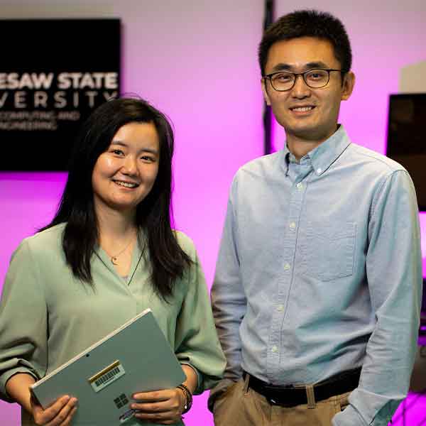 Two KSU CCSE Data Science Students 