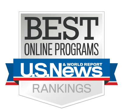 best online program us news and world report rankings badge