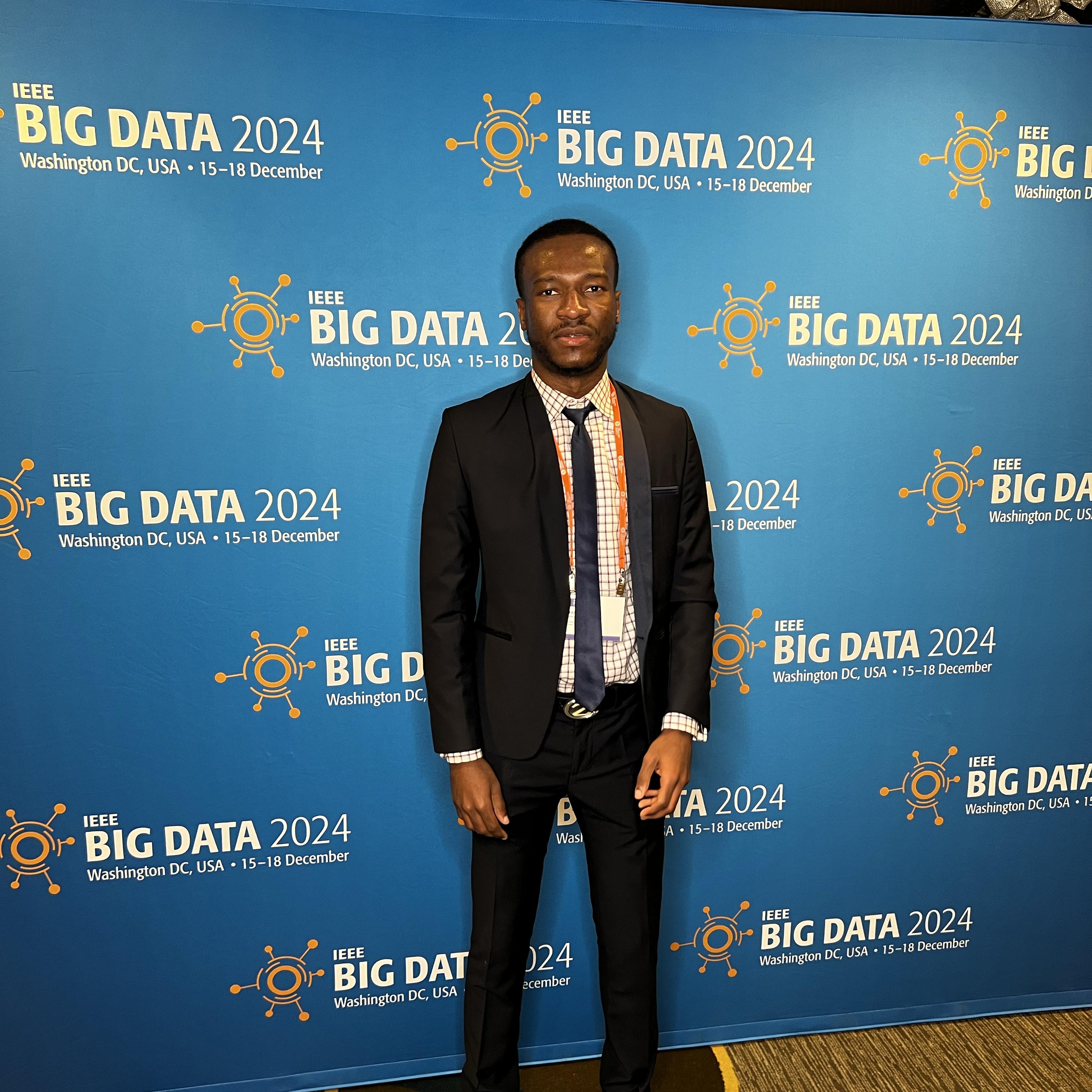 Francis Nweke presented his research paper at IEEE BigData 2024