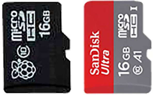 Two micri-SD cards