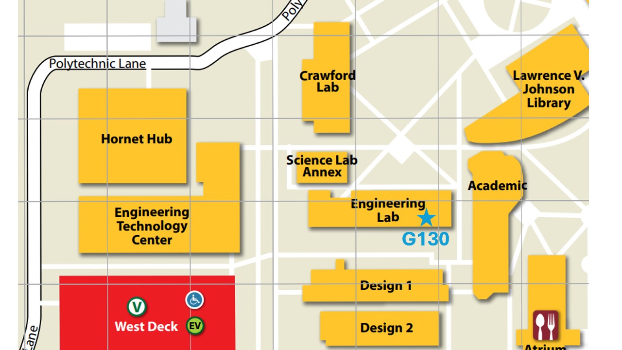 g-130 room on the map of the maritta campus