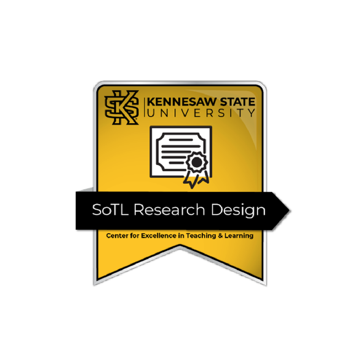 SOTL Research Design badge