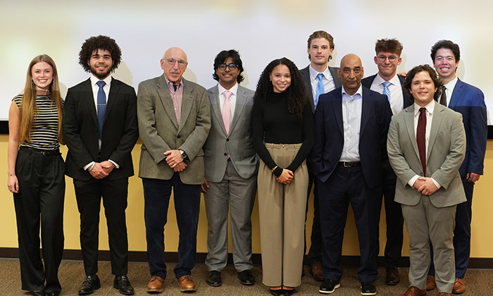 ksu Student Managed Investment Fund students and leadership