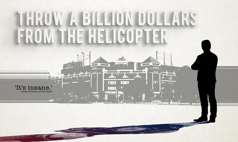 Throw a Billion Dollars from a Helicopter