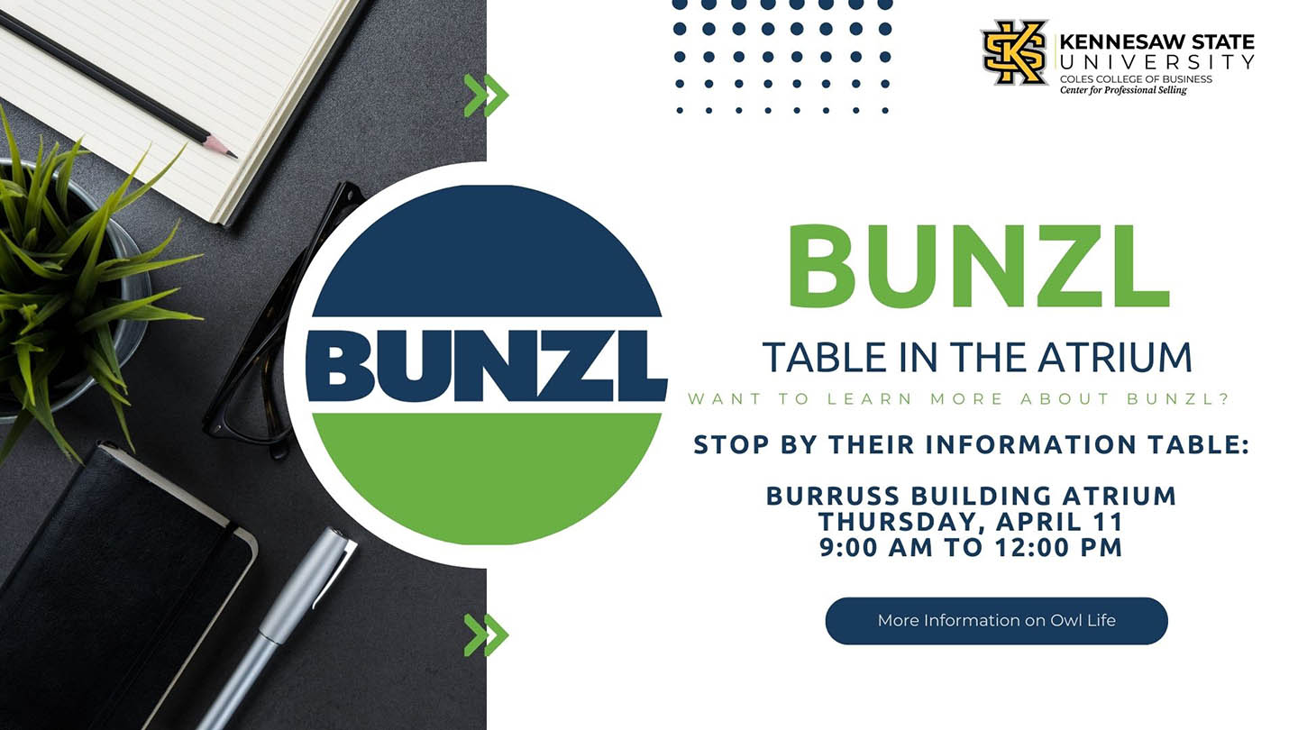 Bunzl – Table in the Atrium