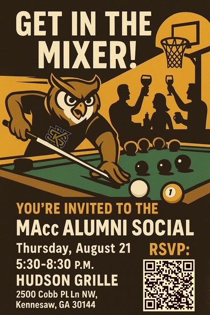 MAcc Alumni flyer