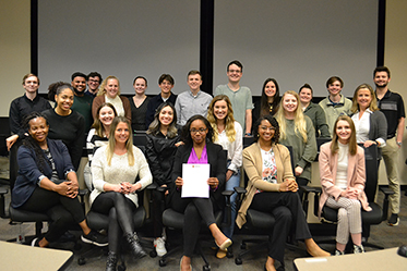 Kennesaw State University Masters of Accounting Students with FASB Form Letter