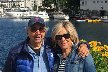 Coles College of Business faculty member Harry Vardis established a scholarship fund for international students