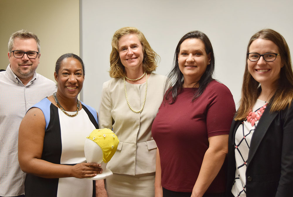 President Whitten with BrainLab