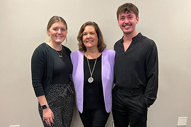 Kennesaw State University Digital Media Competition Winners with Victoria