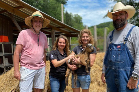 Farmer Mike Reynolds and Coles Scholars Leadership