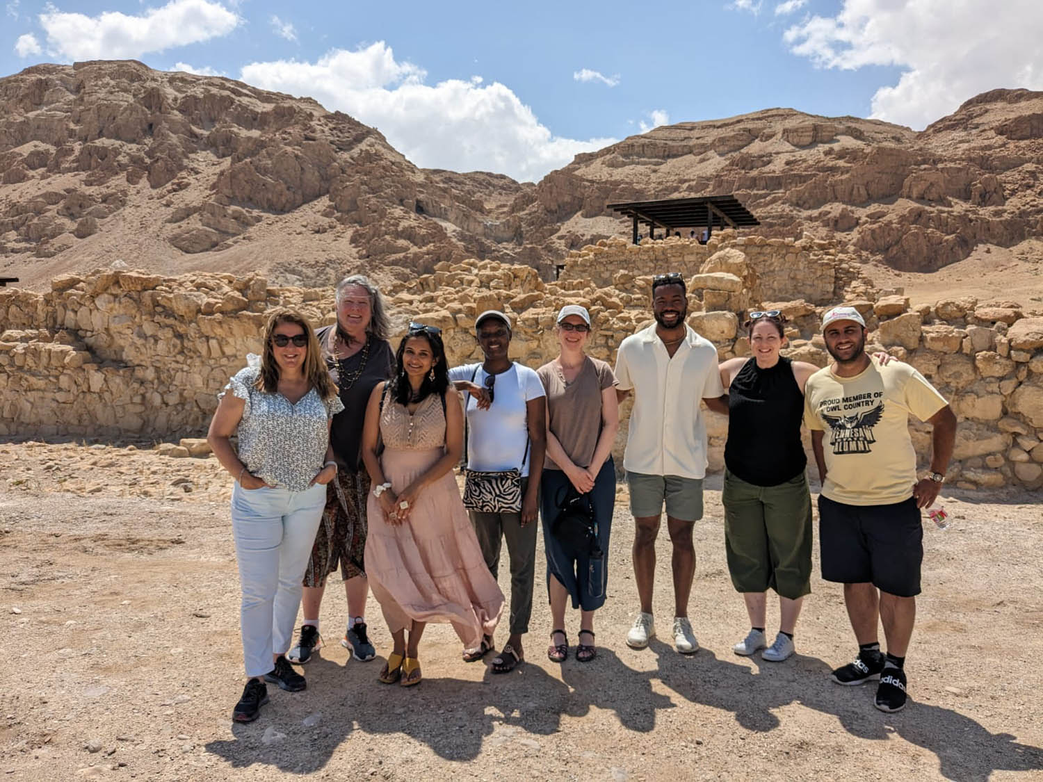 Seven MBA students embarked on a journey to the shores of the Dead Sea to the summit of Haifa's Mount Carmel