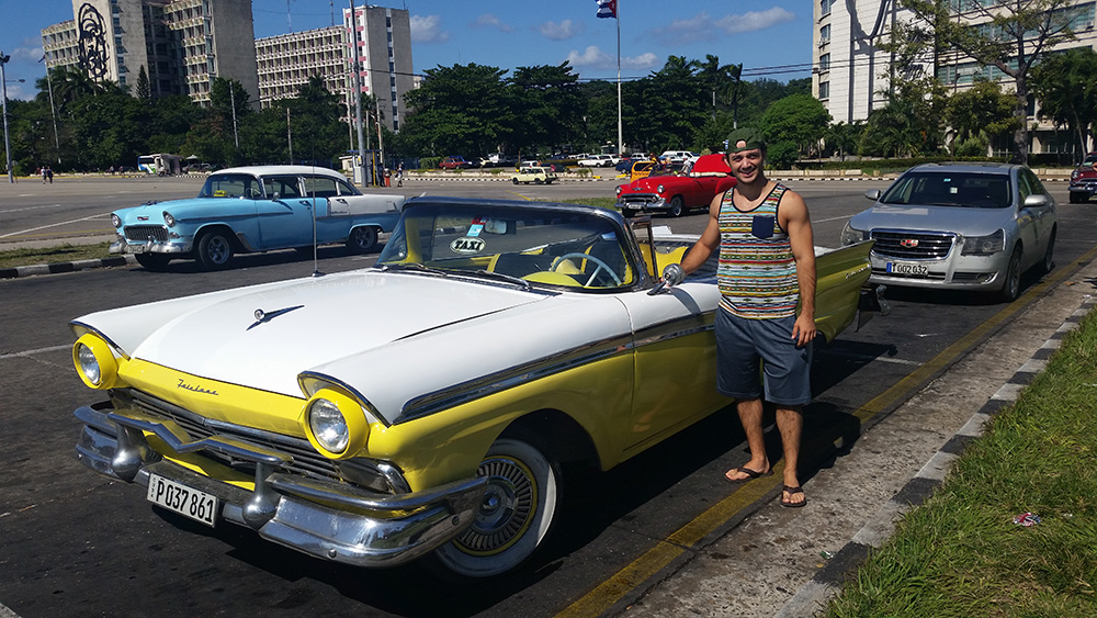 Ivan Stavrev in Cuba