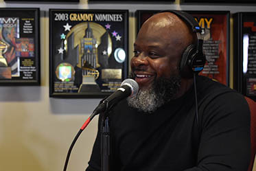 Tyra talks with Kennard Turner