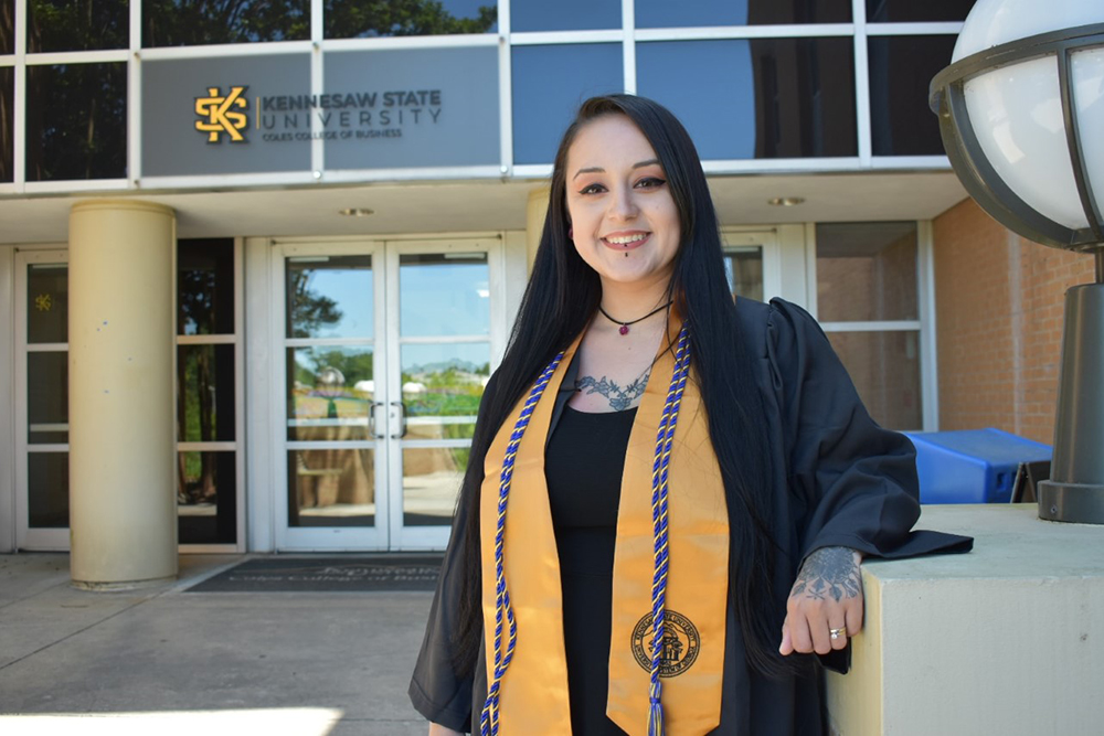 Kennesaw State University Information Systems Graduate Kianni James