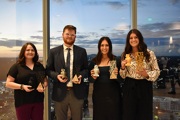 Winners of the the second annual TK Elevator Pitch Competition