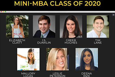 Cox Family Enterprise Center Mini-MBA cohort 2