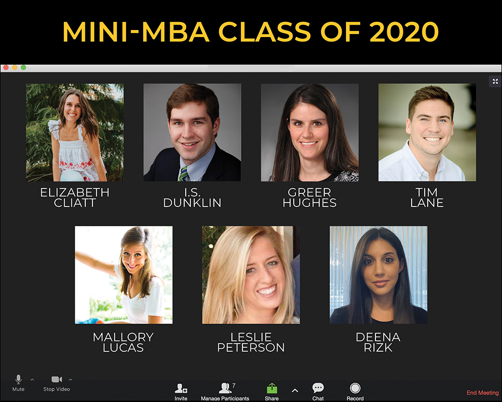 Cox Family Enterprise Center Mini-MBA cohort 2