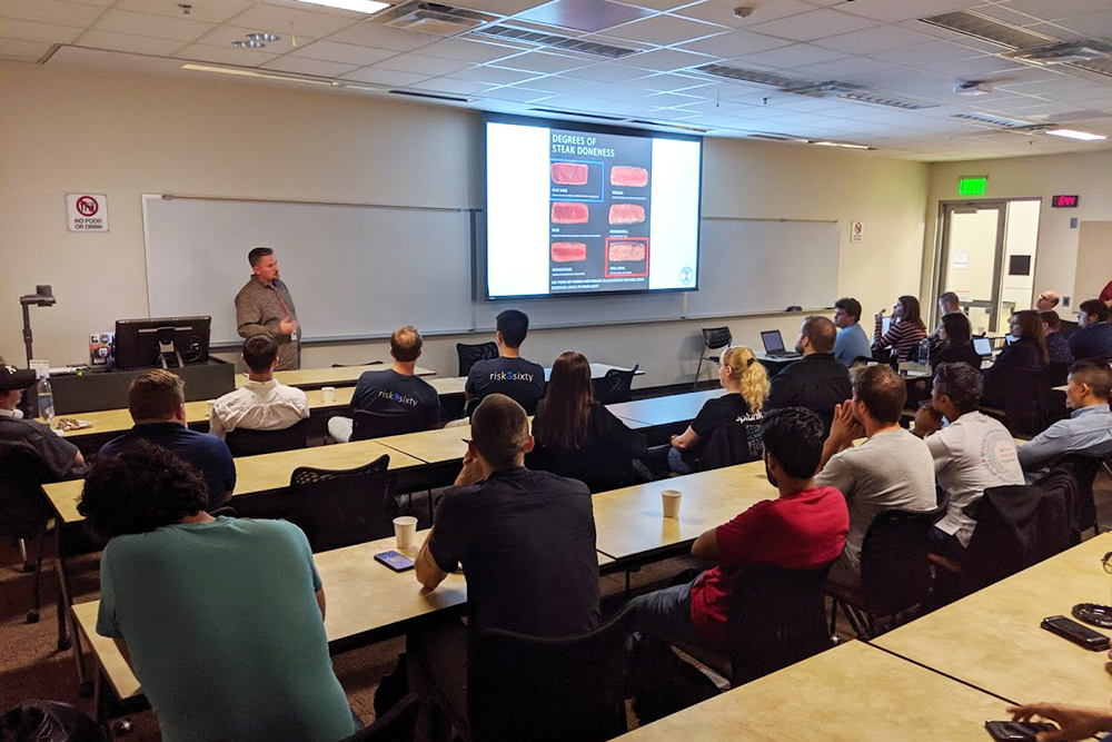 Cybersecurity expert Joe Gray speaks at Symposium on Social Engineering at Kennesaw State University