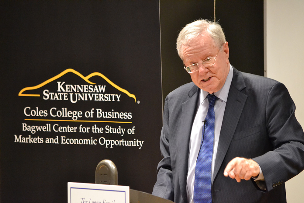 Steve Forbes at Kennesaw State