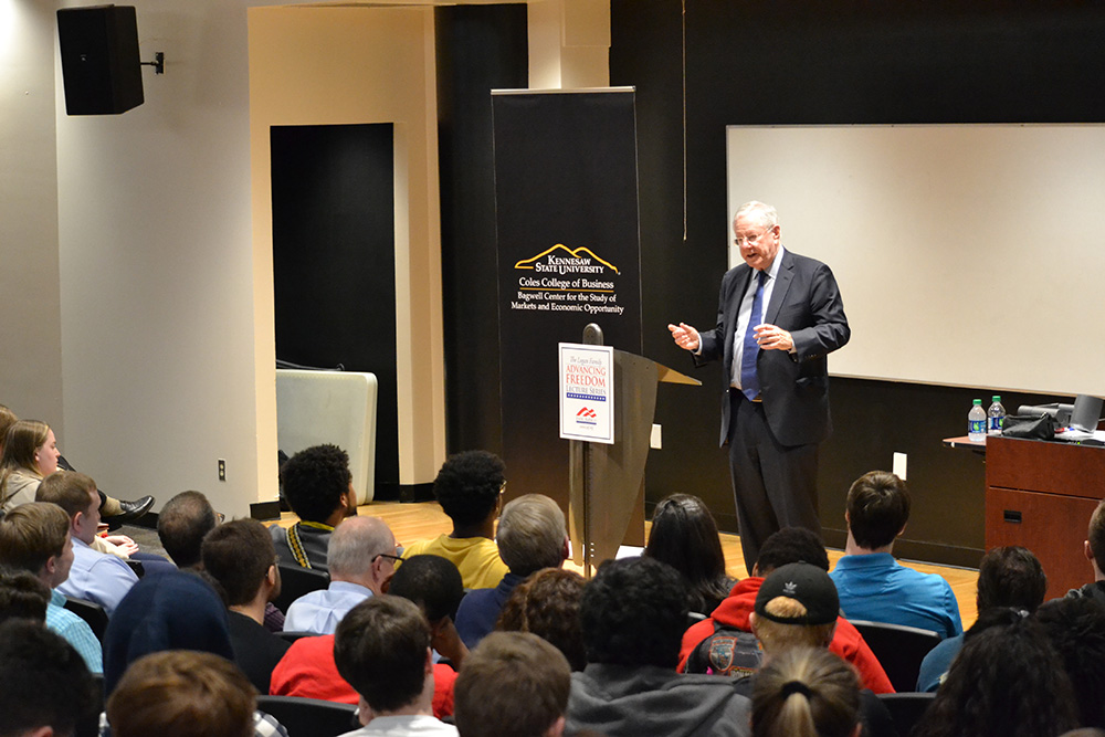 Steve Forbes at Kennesaw State