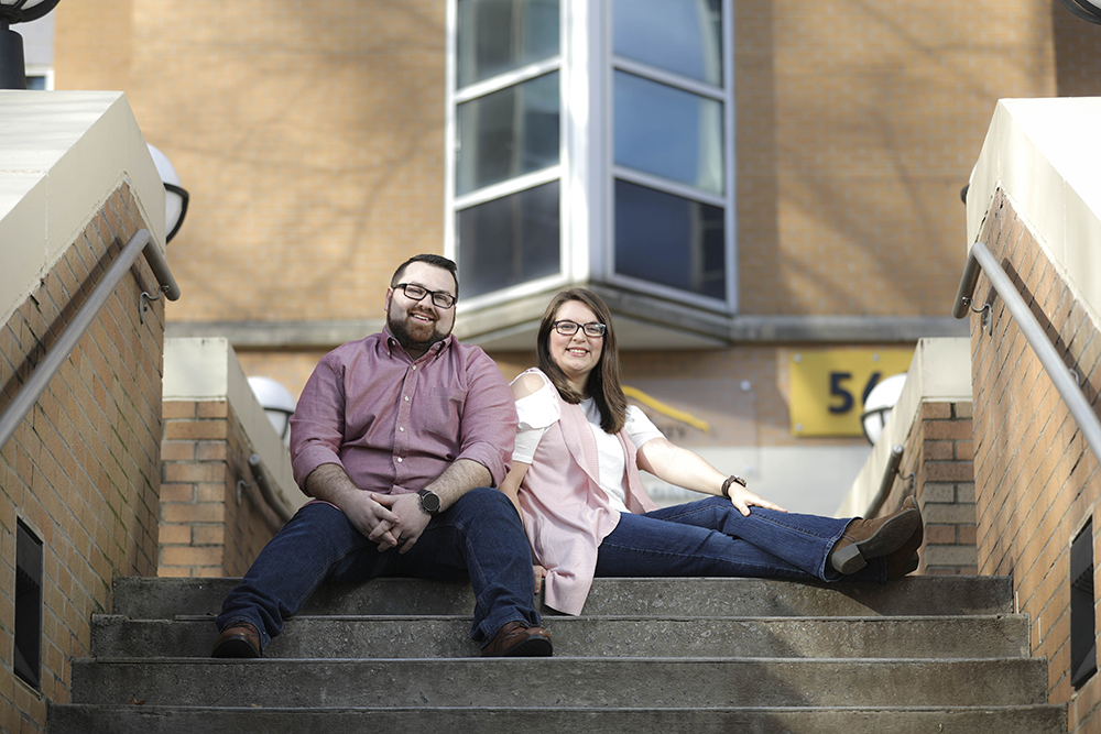 Coles Scholar Josh Wolfe and Wife Ashley