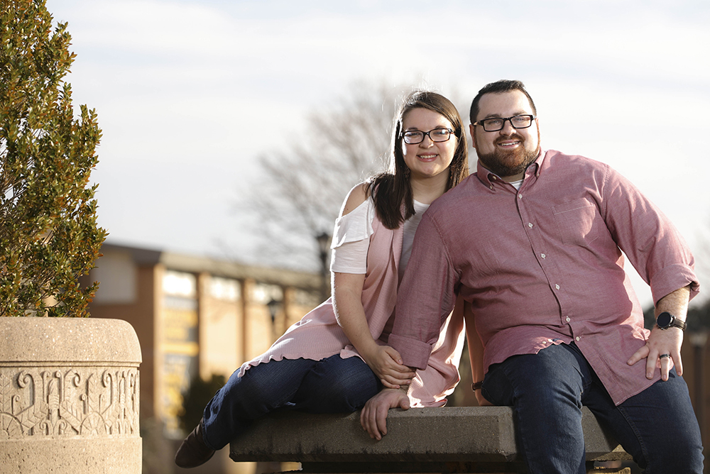 Coles Scholar Josh Wolfe and Wife Ashley