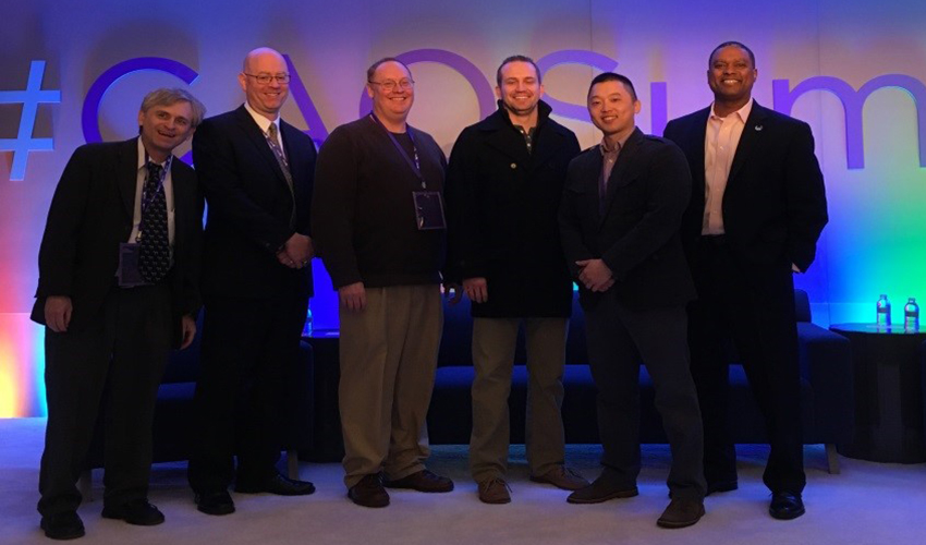 From left: Bob Maranto (University of Arkansas); Neal McCluskey (Cato Institute); Ben Scafidi (Kennesaw State University); James Shuls (University of Missouri-St. Louis); Albert Cheng (Harvard University); and Gerard Robinson (Center for Advancing Opportunity)