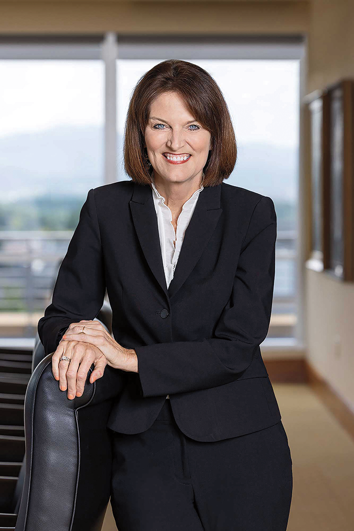 president kathy schwaig headshot