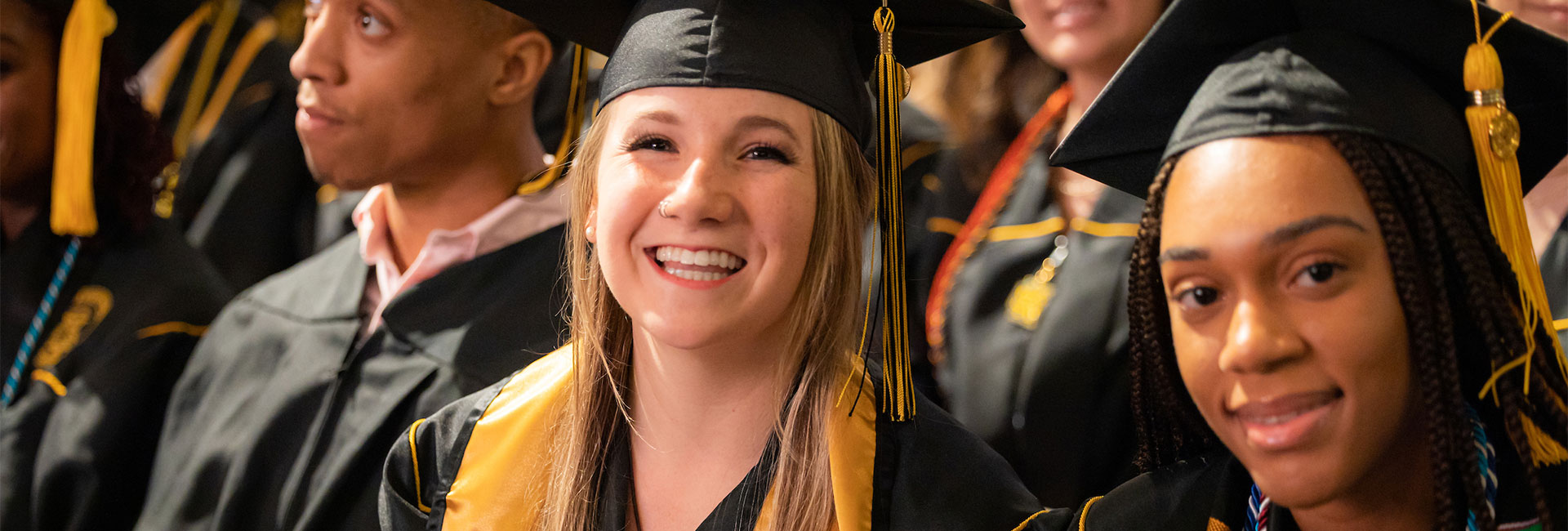 Black Graduation Cords from Honors Graduation