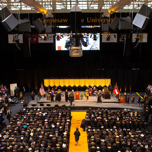 overview of KSU students graduating